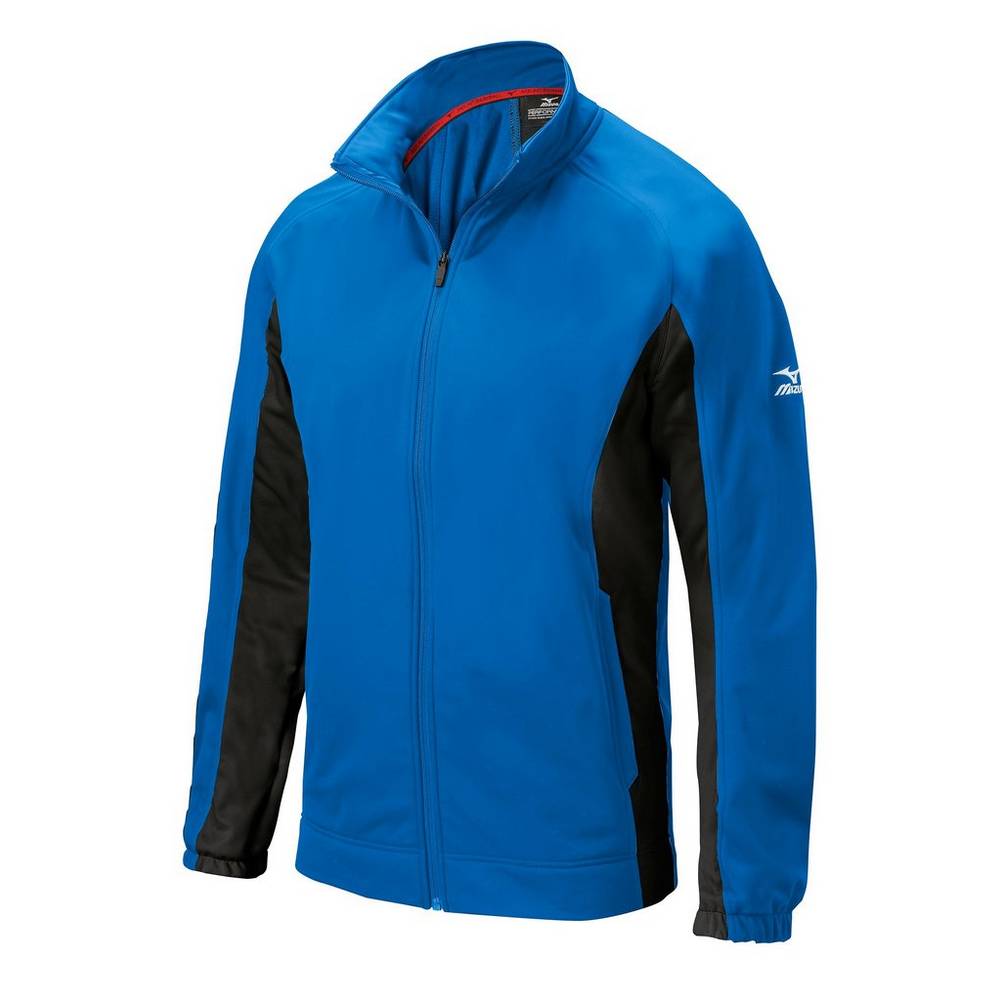 Mizuno Pro Thermal Pro Férfi Jacke Királykék/Fekete LVX415690